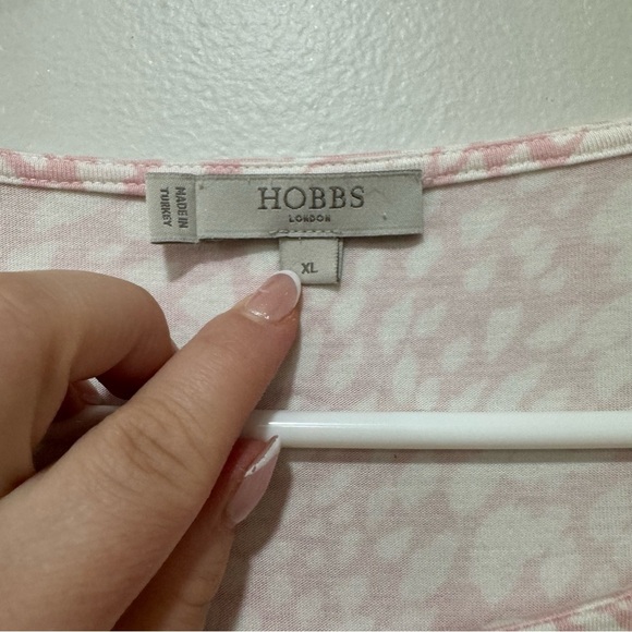 Hobbs London sonya printed top XL - Picture 8 of 10